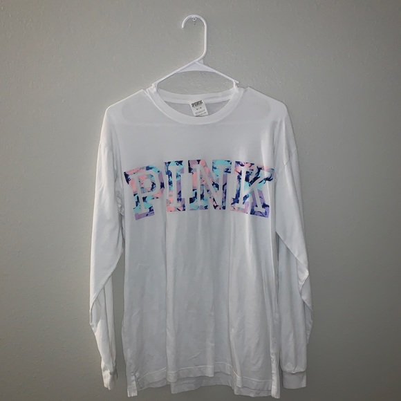 PINK Victoria's Secret Tops - VS Pink Long Sleeve Tee